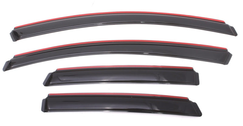 AVS 12-17 Buick Verano Ventvisor In-Channel Front & Rear Window Deflectors 4pc - Smoke-AVS-AVS194389