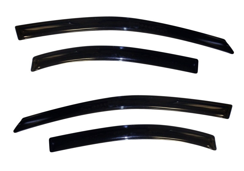 AVS 12-18 Chevy Sonic Ventvisor Outside Mount Window Deflectors 4pc - Smoke-AVS-AVS94472