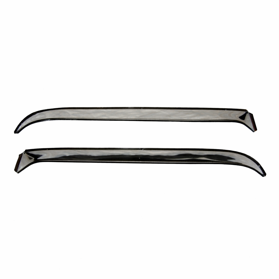 AVS Ventshade window deflectors full 2 piece set stainless