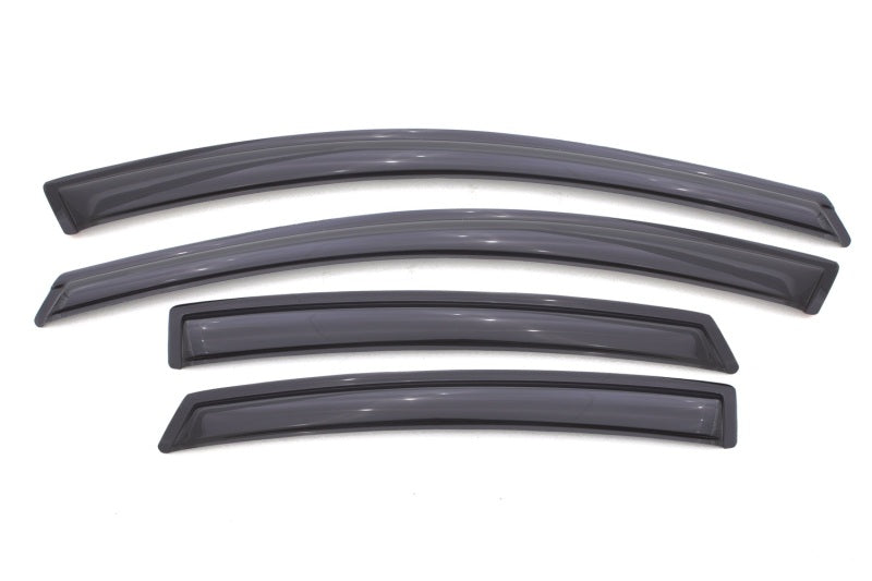 AVS 13-16 Dodge Dart Ventvisor Outside Mount Window Deflectors 4pc - Smoke-AVS-AVS94529