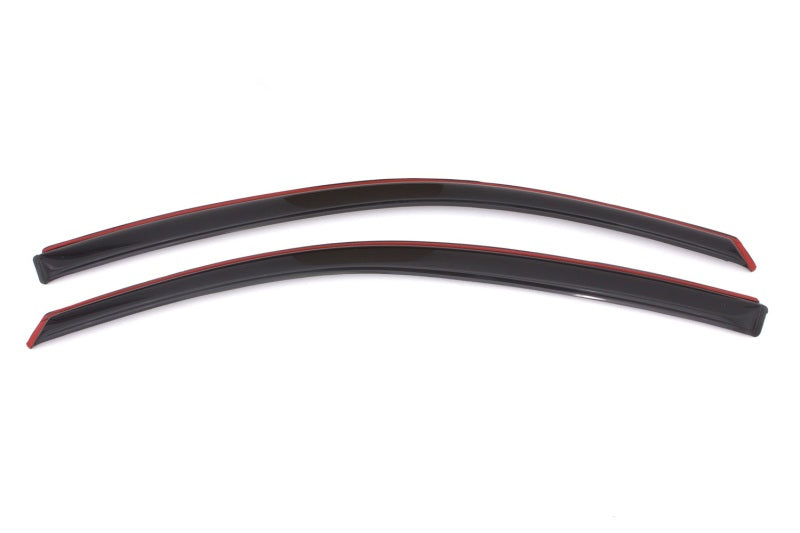 AVS 13-17 Honda Accord Coupe Ventvisor In-Channel Window Deflectors 2pc - Smoke-AVS-AVS192532