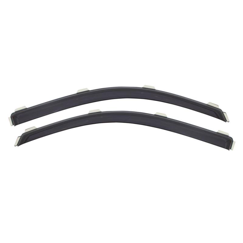 AVS 13-17 Honda Accord Coupe Ventvisor In-Channel Window Deflectors 2pc - Smoke-AVS-AVS192532