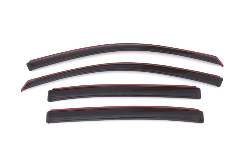 AVS 13-17 Honda Accord Ventvisor In-Channel Front & Rear Window Deflectors 4pc - Smoke-AVS-AVS194535