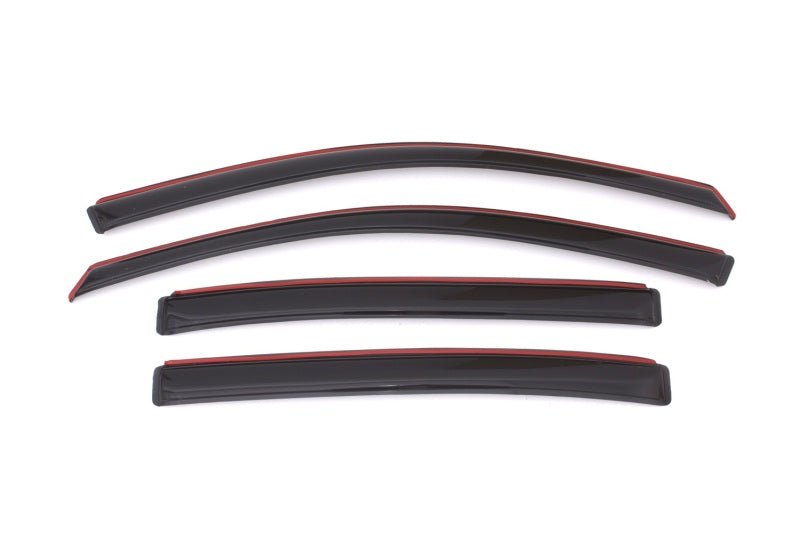 AVS 13-17 Honda Accord Ventvisor In-Channel Front & Rear Window Deflectors 4pc - Smoke-AVS-AVS194535