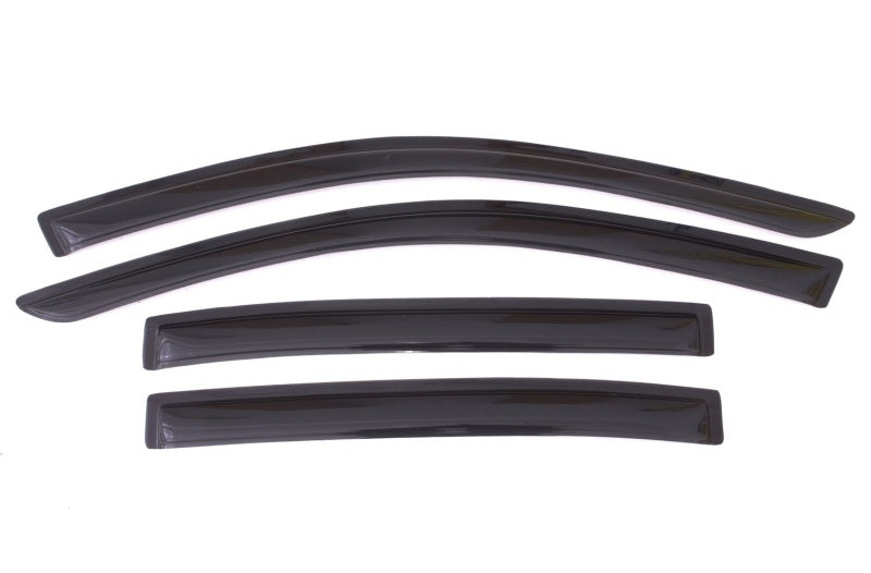 AVS 13-17 Honda Accord Ventvisor Outside Mount Window Deflectors 4pc - Smoke-AVS-AVS94535