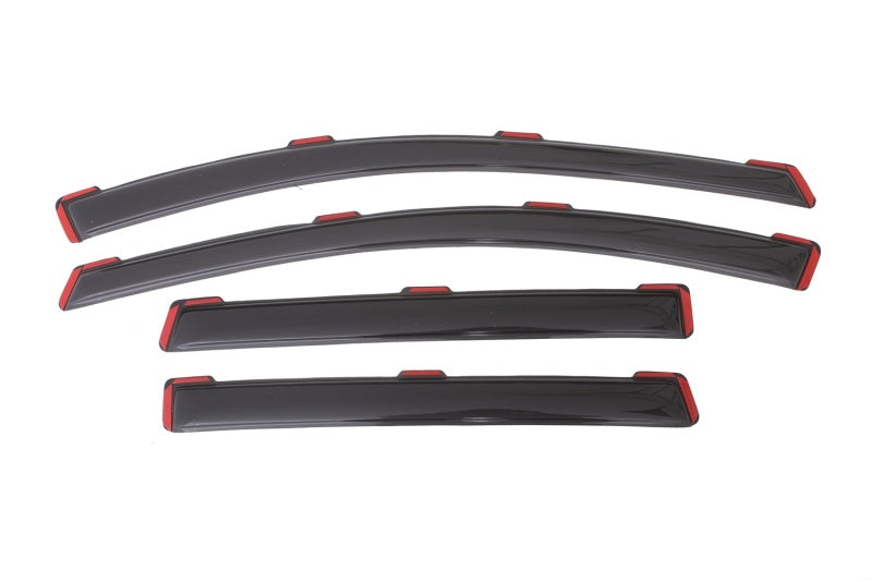 AVS 13-18 Ford Escape Ventvisor In-Channel Front & Rear Window Deflectors 4pc - Smoke-AVS-AVS194383