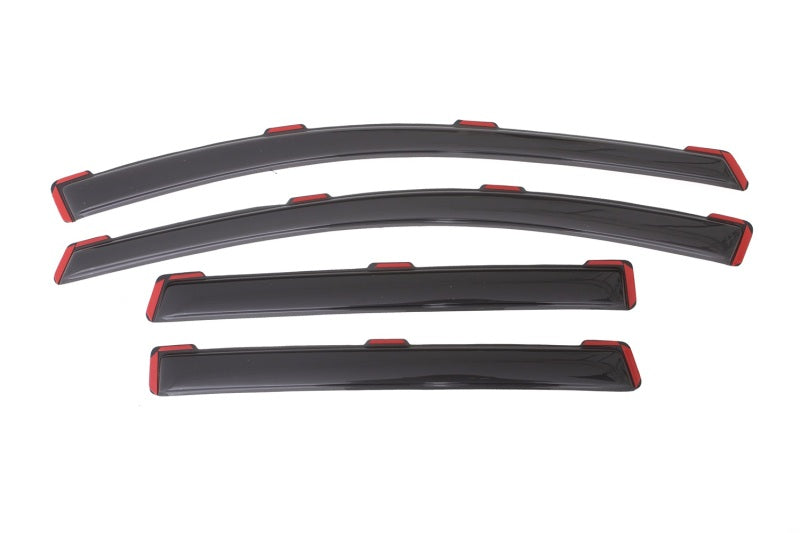 AVS 13-18 Ford Escape Ventvisor In-Channel Front & Rear Window Deflectors 4pc - Smoke-AVS-AVS194383