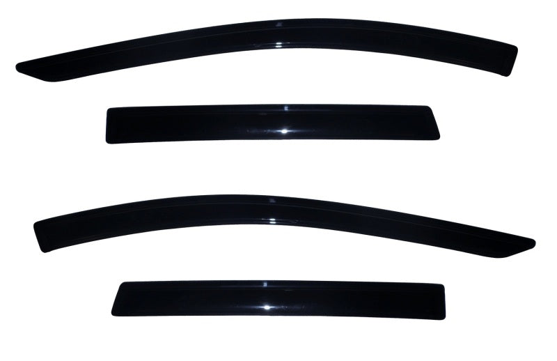 AVS 13-18 Ford Escape Ventvisor Outside Mount Window Deflectors 4pc - Smoke-AVS-AVS94383