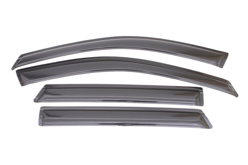 AVS 13-18 Hyundai Santa Fe (Excl. XL Model) Ventvisor Outside Mount Window Deflectors 4pc - Smoke-AVS-AVS94534