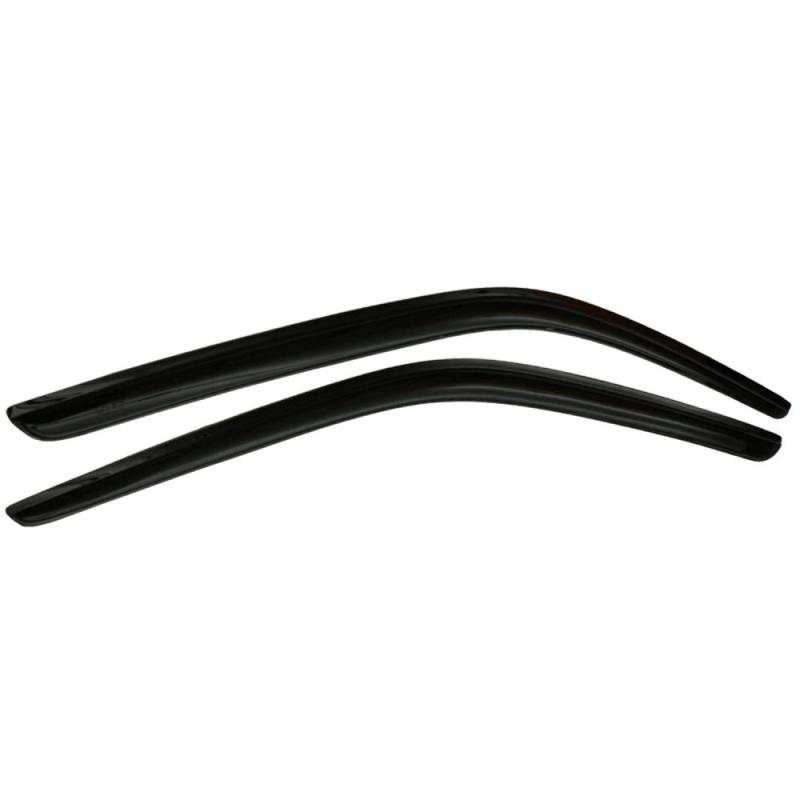 AVS 15-18 Ford F-150 Standard Cab Ventvisor Outside Mount Window Deflectors 2pc - Smoke-AVS-AVS92971