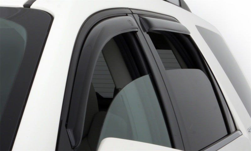 AVS 16-18 Hyundai Tucson Ventvisor In-Channel Front & Rear Window Deflectors 4pc - Smoke-AVS-AVS194457