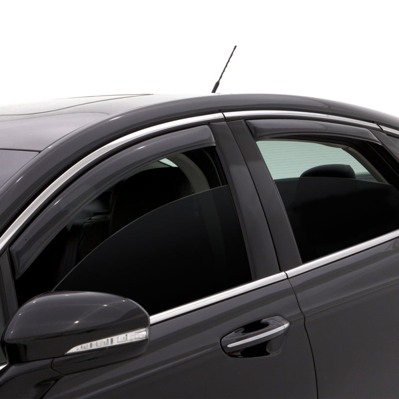 AVS 16-18 Kia Sorento Ventvisor In-Channel Front & Rear Window Deflectors 4pc - Smoke-AVS-AVS194758