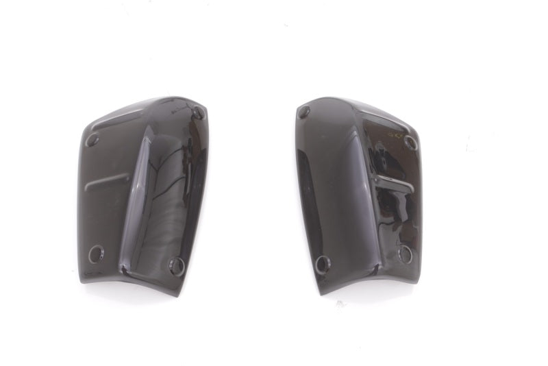 AVS 16-18 Toyota Tacoma Tail Shades Tail Light Covers - Smoke-AVS-AVS33418