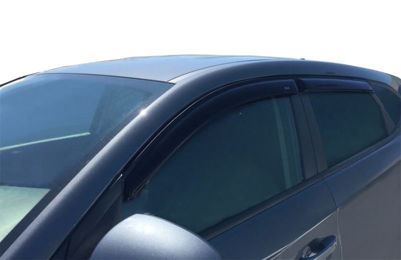 AVS 16-20 Hyundai Tucson Ventvisor Outside Mount Window Deflectors 4pc - Smoke-AVS-AVS94457