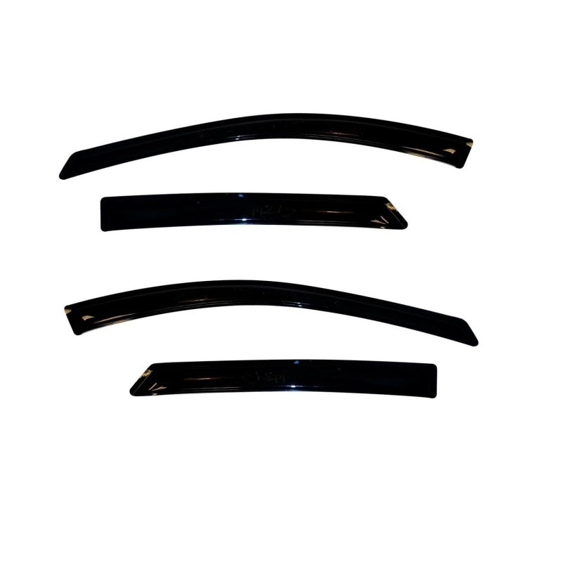 AVS 17-20 Honda Ridgeline Ventvisor Outside Mount Window Deflectors 4pc - Smoke-AVS-AVS94276