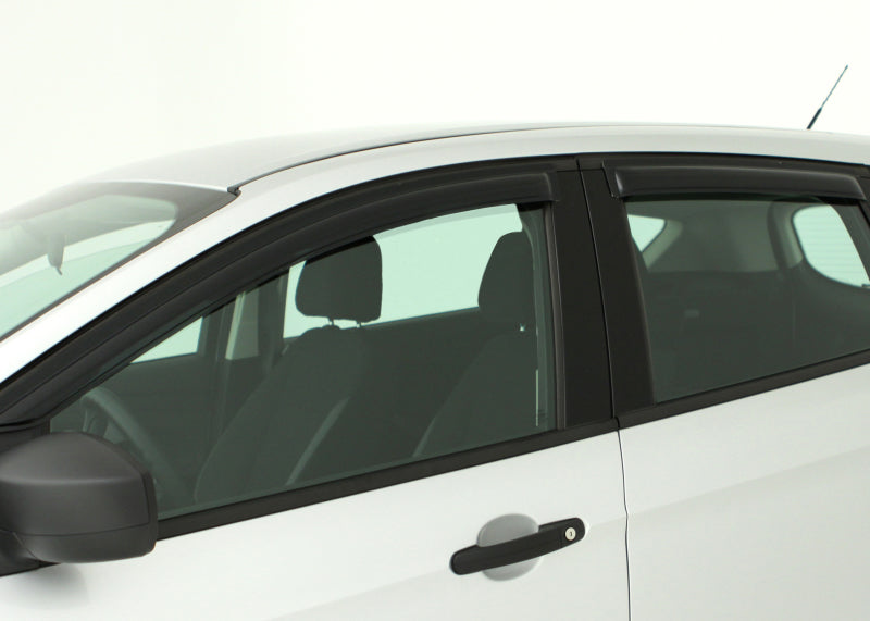 AVS 18-21 Hyundai Accent Ventvisor Outside Mount Deflectors 4pc - Smoke-AVS-AVS94741