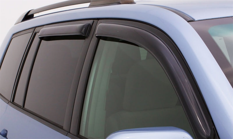 AVS 20-22 Hyundai Kona Ventvisor Outside Mount Window Deflectors 4pc - Smoke-AVS-AVS94771