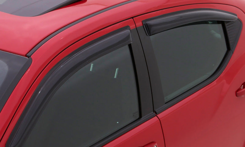 AVS 20-22 Toyota Corolla (Excl. Hatchback) Ventvisor Outside Mount Window Deflectors 4pc - Smoke-AVS-AVS94718