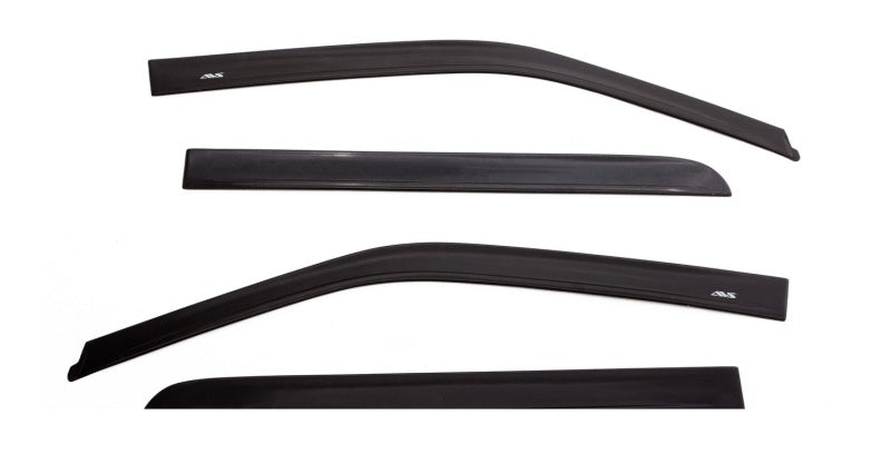 AVS 2018 Ford Expedition Ventvisor In-Channel Front & Rear Window Deflectors 4pc - Smoke-AVS-AVS194785