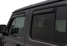 Load image into Gallery viewer, AVS 2018 Jeep Wrangler Unlimited (4-Door) Ventvisor In-Channel Window Deflectors 4pc - Smoke-AVS-AVS194811