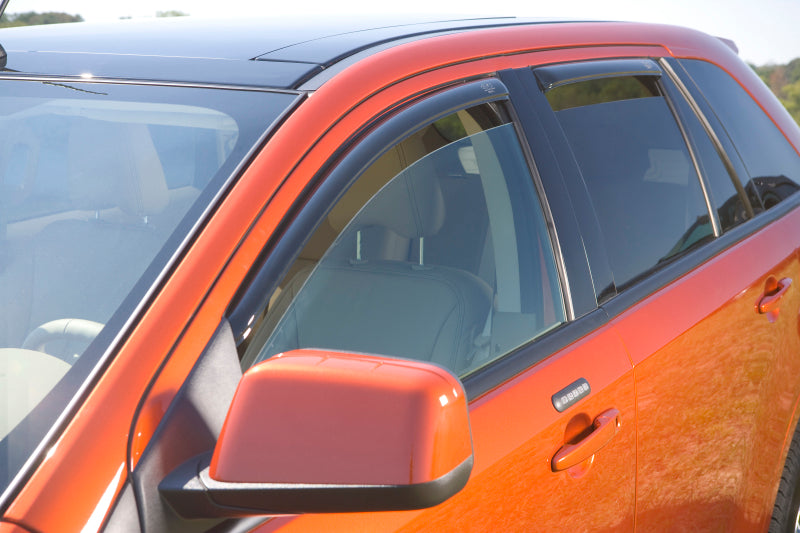 AVS 2019 Jeep Compass Ventvisor In-Channel Window 4pc - Smoke-AVS-AVS194346