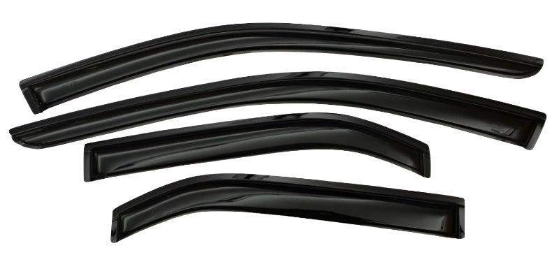 AVS 2019 Toyota RAV4 Ventvisor Outside Mount Window Deflectors 4pc - Smoke-AVS-AVS94255