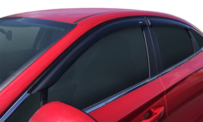 AVS 2020+ Hyundai Sonata Ventvisor Outside Mount Window Deflectors 4pc - Smoke-AVS-AVS94764