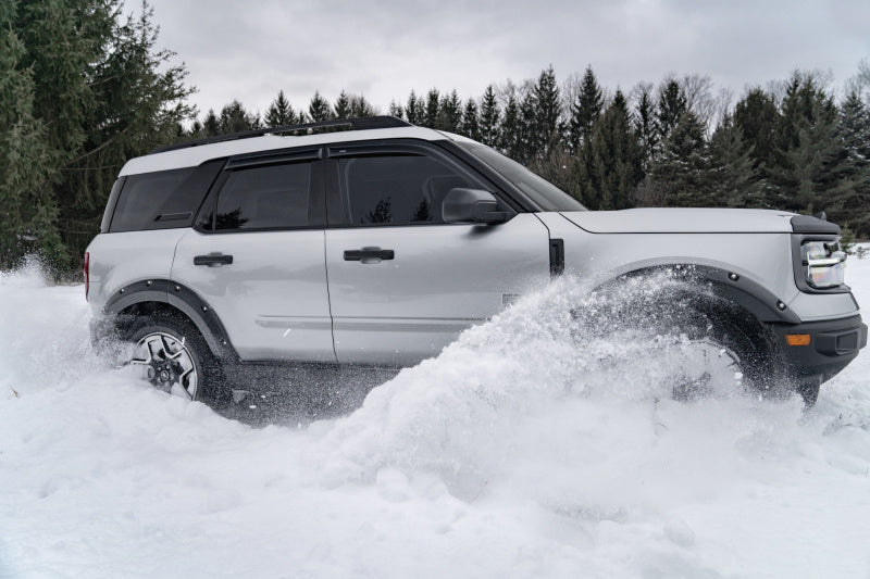 AVS 2021 Ford Bronco Sport Ventvisor Outside Mount Window Deflectors 4pc - Smoke-AVS-AVS94713