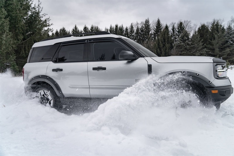 AVS 2021 Ford Bronco Sport Ventvisor Outside Mount Window Deflectors 4pc - Smoke-AVS-AVS94713