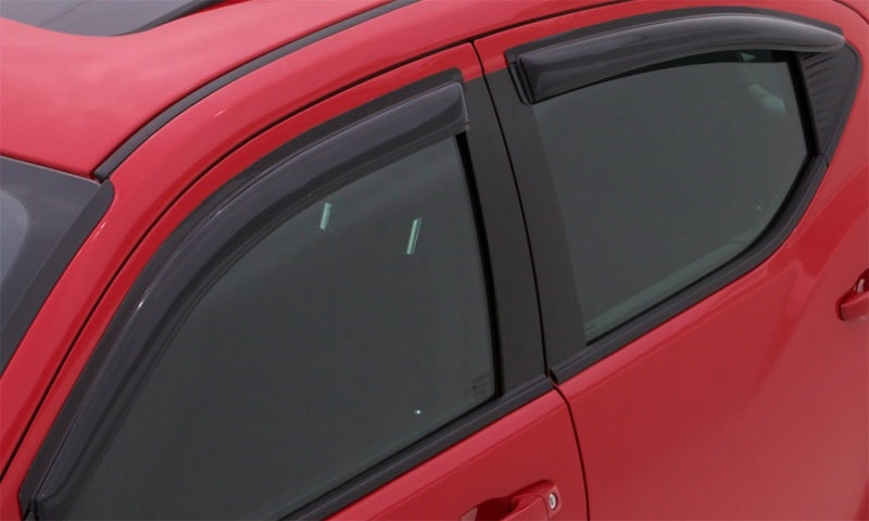 AVS 2022 Honda Civic Ventvisor Outside Mount Window Deflectors 4pc - Smoke-AVS-AVS94703