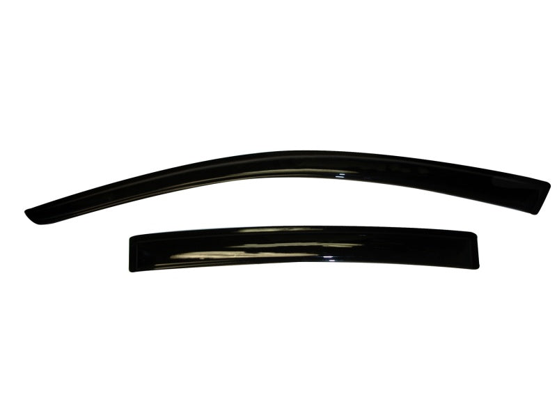 AVS 2023 Chevrolet Colorado / GMC Canyon Ventvisor Outside Mount Window Deflectors 4pc - Smoke-AVS-AVS94218