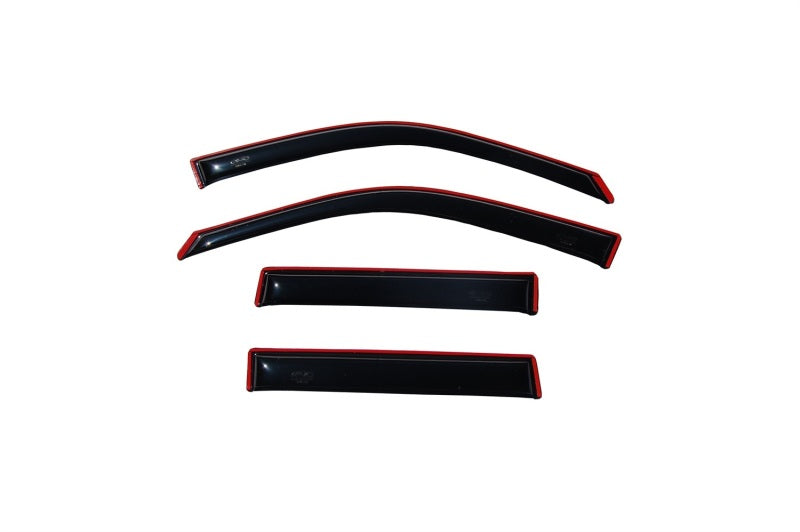 AVS 2023 Chevrolet Colorado Ventvisor Low Profile Deflectors 4pc - Smoke-AVS-AVS194218