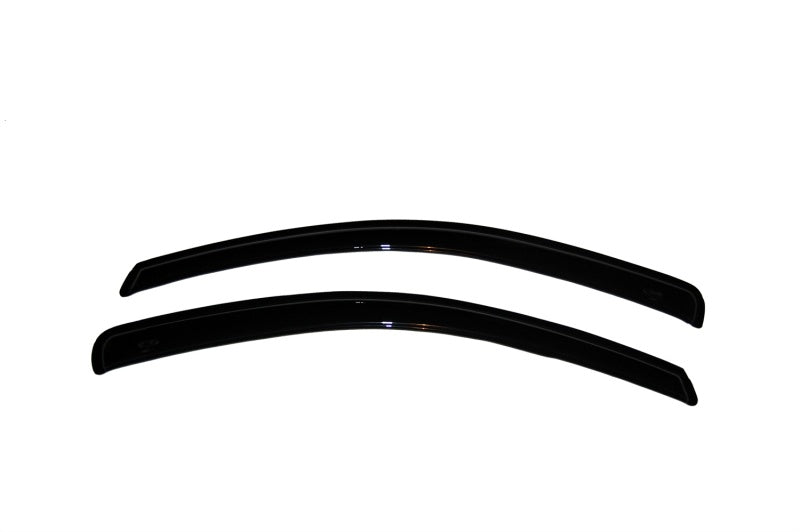 AVS 88-93 Ford Mustang (Excl. T-Top) Ventvisor Outside Mount Window Deflectors 2pc - Smoke-AVS-AVS92217