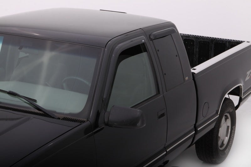 AVS 88-99 Chevy CK Ext. Cab Ventvisor Outside Mount Window Deflectors 4pc - Smoke-AVS-AVS94231