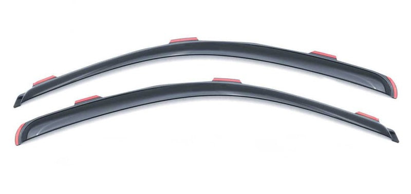 AVS 97-03 Ford F-150 Standard Cab Ventvisor In-Channel Window Deflectors 2pc - Smoke-AVS-AVS192754