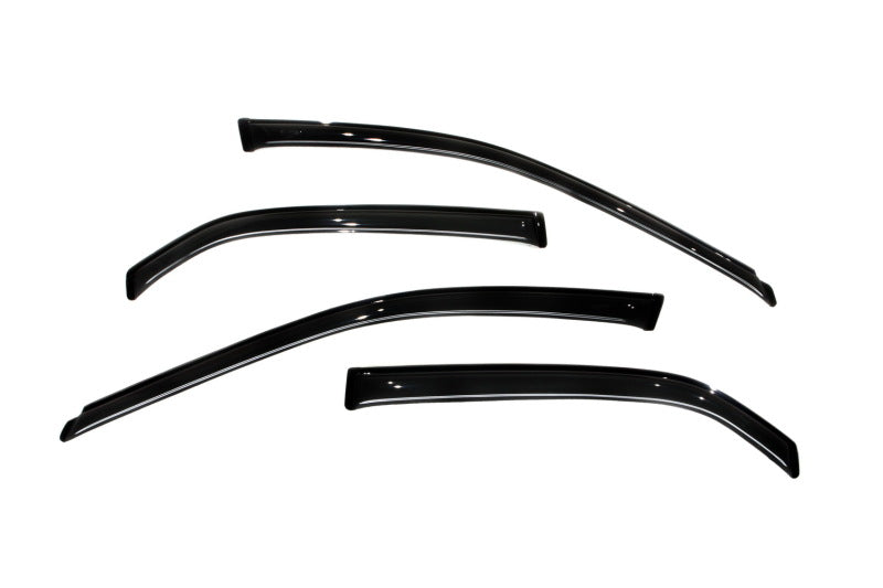 AVS 98-02 Honda Accord Ventvisor Outside Mount Window Deflectors 4pc - Smoke-AVS-AVS94959