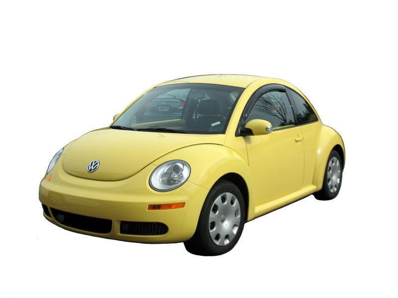 AVS 98-10 Volkswagen Beetle Ventvisor Outside Mount Window Deflectors 2pc - Smoke-AVS-AVS92034
