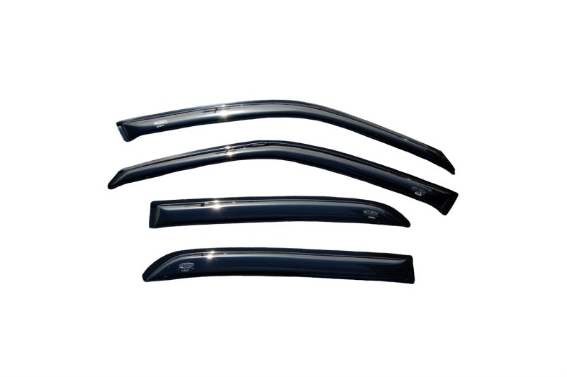 AVS 98-11 Ford Crown Victoria (Short Rears) Ventvisor Outside Mount Window Deflectors 4pc - Smoke-AVS-AVS94228