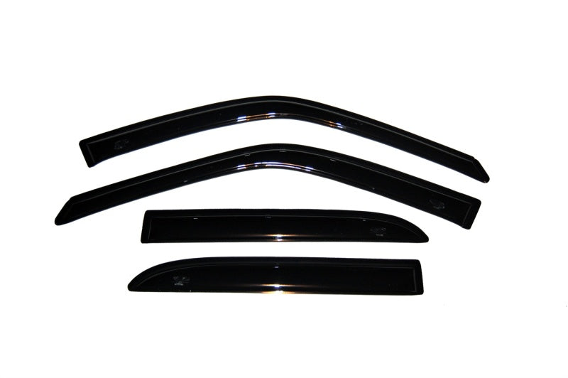 AVS 99-04 Chevy Tracker (4 Door) Ventvisor Outside Mount Window Deflectors 4pc - Smoke-AVS-AVS94321