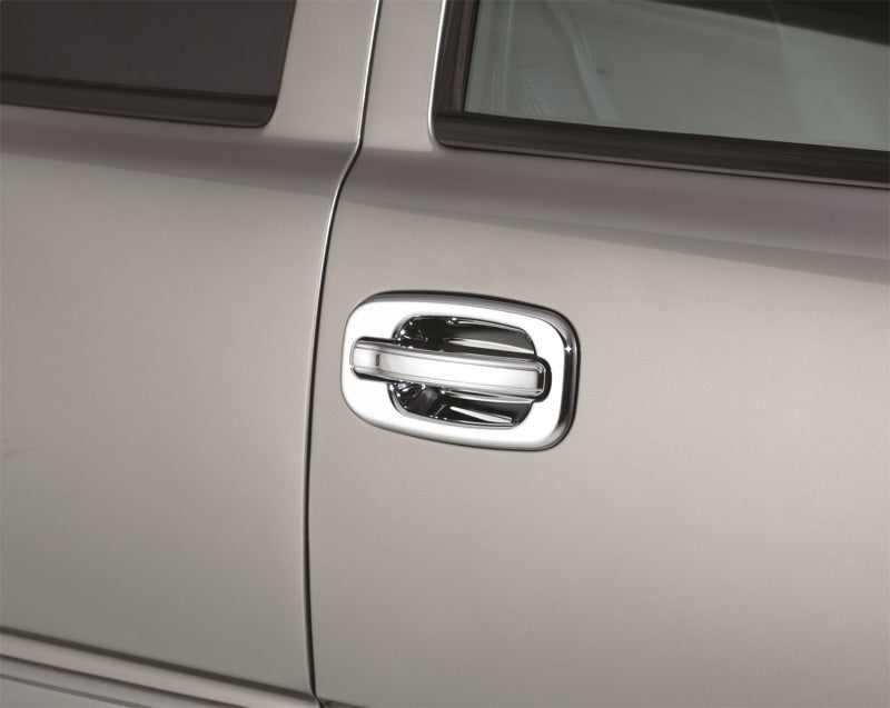 AVS 99-06 Chevy Tahoe (w/o Passenger Keyhole) Door Handle Covers (4 Door) 8pc Set - Chrome-AVS-AVS685206