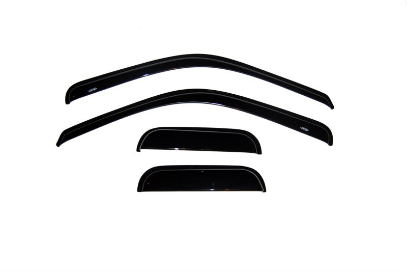 AVS 99-16 Ford F-250 Supercab Ventvisor Outside Mount Window Deflectors 4pc - Smoke-AVS-AVS94522