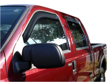 Load image into Gallery viewer, AVS 99-16 Ford F-250 Supercrew Ventvisor In-Channel Front &amp; Rear Window Deflectors 4pc - Smoke-AVS-AVS194953