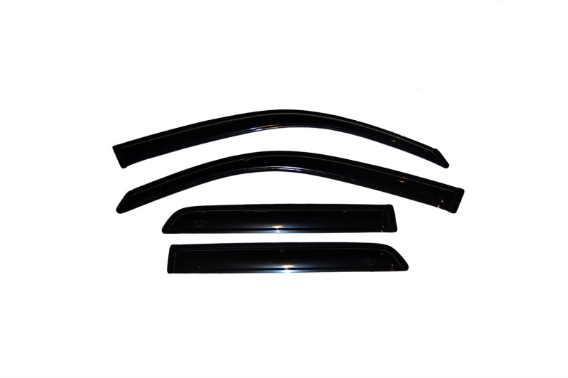 AVS 03-09 Toyota 4Runner Ventvisor Outside Mount Window Deflectors 4pc - Smoke - AVS 94924