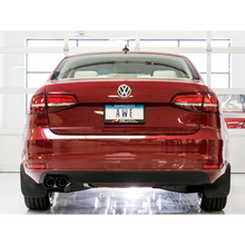 Load image into Gallery viewer, AWE Tuning 09-14 Volkswagen Jetta Mk6 1.4T Track Edition Exhaust - Diamond Black Tips - product view 4 - AWE part 3020-23034