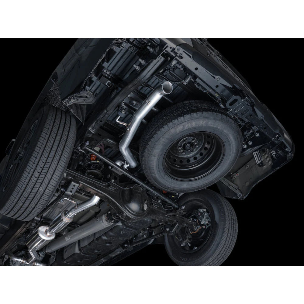 AWE 0FG Exhaust for 3rd Gen Toyota Tundra - BashGuard Only - product view 5 - AWE part 3015-28063