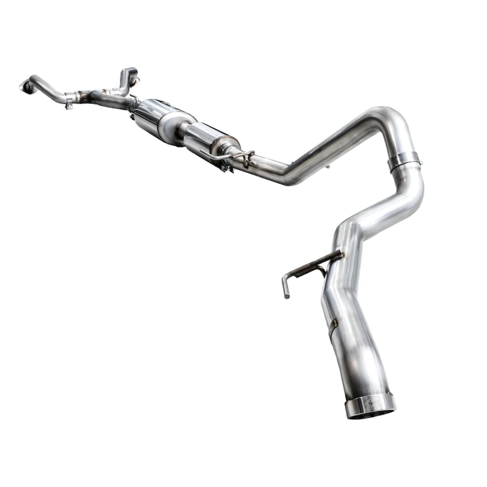 AWE 0FG Exhaust for 3rd Gen Toyota Tundra - BashGuard Only - product view 8 - AWE part 3015-28063