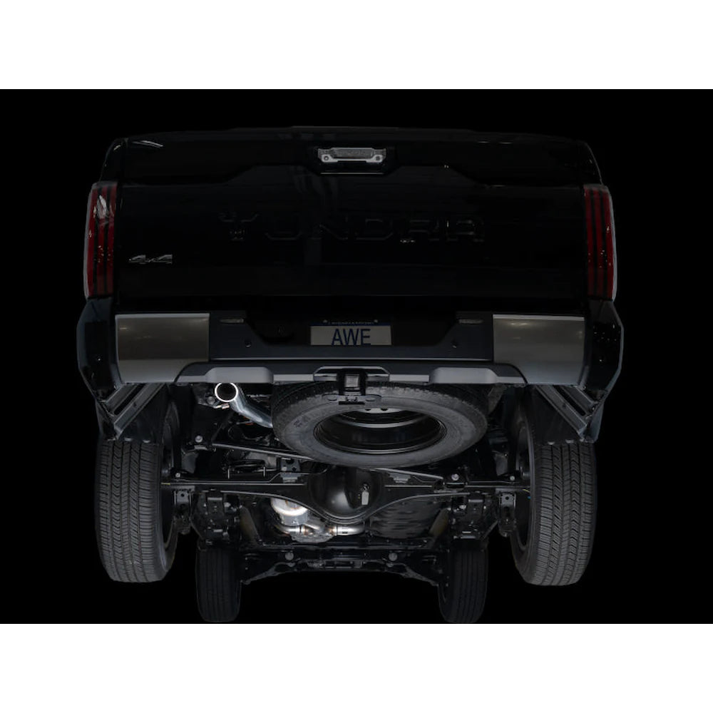 AWE 0FG Exhaust for 3rd Gen Toyota Tundra - BashGuard Only - product view 9 - AWE part 3015-28063