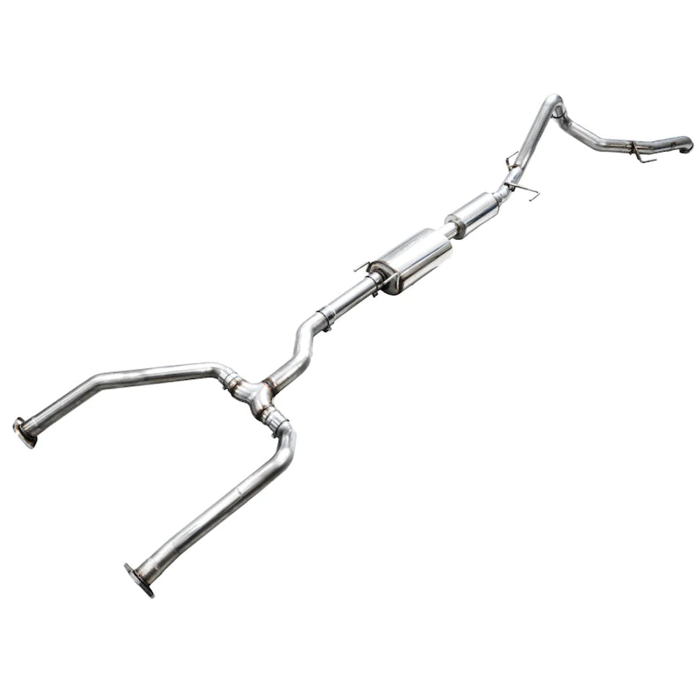 AWE 0FG Exhaust for 3rd Gen Toyota Tundra - BashGuard Only - product view 10 - AWE part 3015-28063