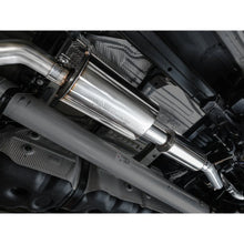 Load image into Gallery viewer, AWE 0FG Exhaust for 3rd Gen Toyota Tundra - Dual Chrome Silver Tips - product view 8 - AWE part 3015-32063