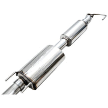 Load image into Gallery viewer, AWE 0FG Exhaust for 3rd Gen Toyota Tundra - Dual Chrome Silver Tips - product view 9 - AWE part 3015-32063